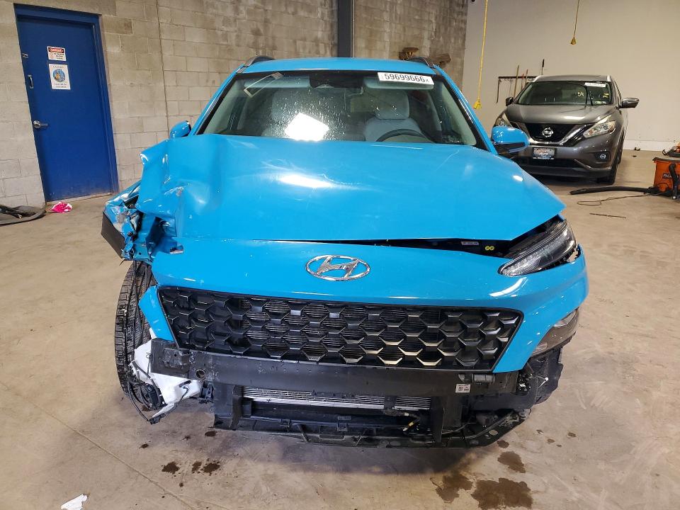 2023 Hyundai Kona VIN KM8K6CAB6PU977358 COPART salvage auction — FRONT END, Pa - Certificate Of Salvage, sold $3,950 on 2026-07-22 (photo 5)