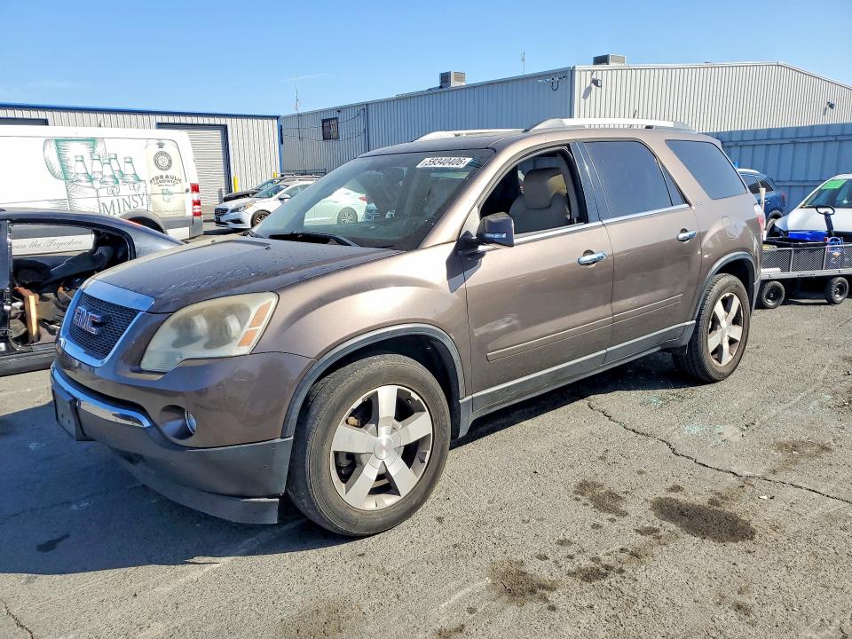 2011 Gmc Acadia VIN 1GKKRRED0BJ365990 COPART salvage auction — MECHANICAL, Ca - Dis/Dlr/Exp Only Clean Title, sold $400 on 2026-07-10 (photo 1)