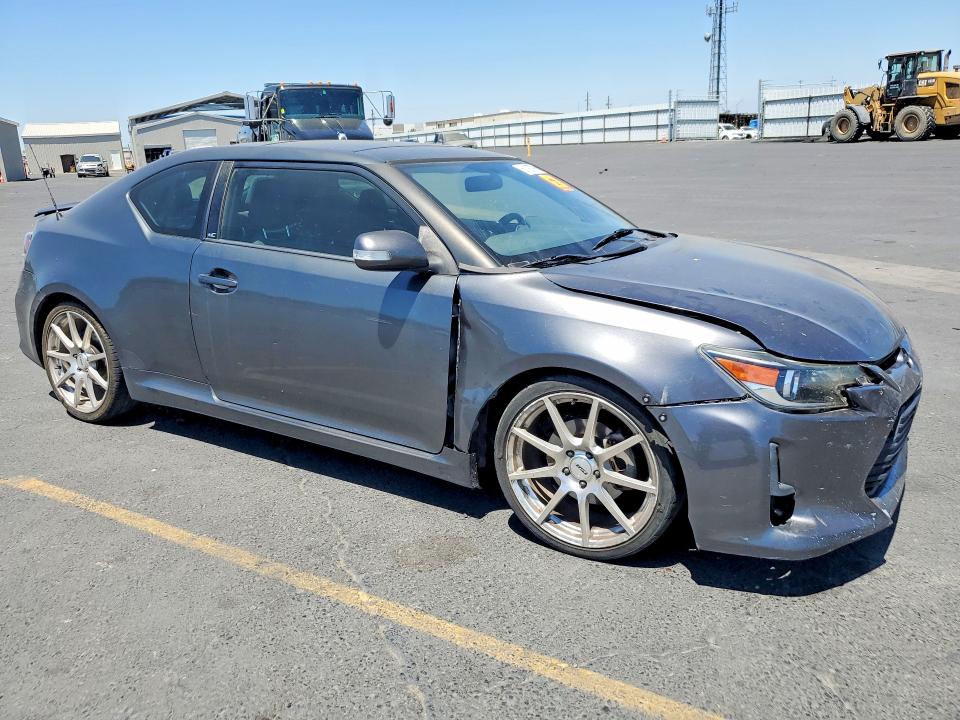 2014 Scion Tc VIN JTKJF5C74E3067238 COPART salvage auction — FRONT END, Ca - Salvage Certificate, sold $1,000 on 2026-07-23 (photo 4)