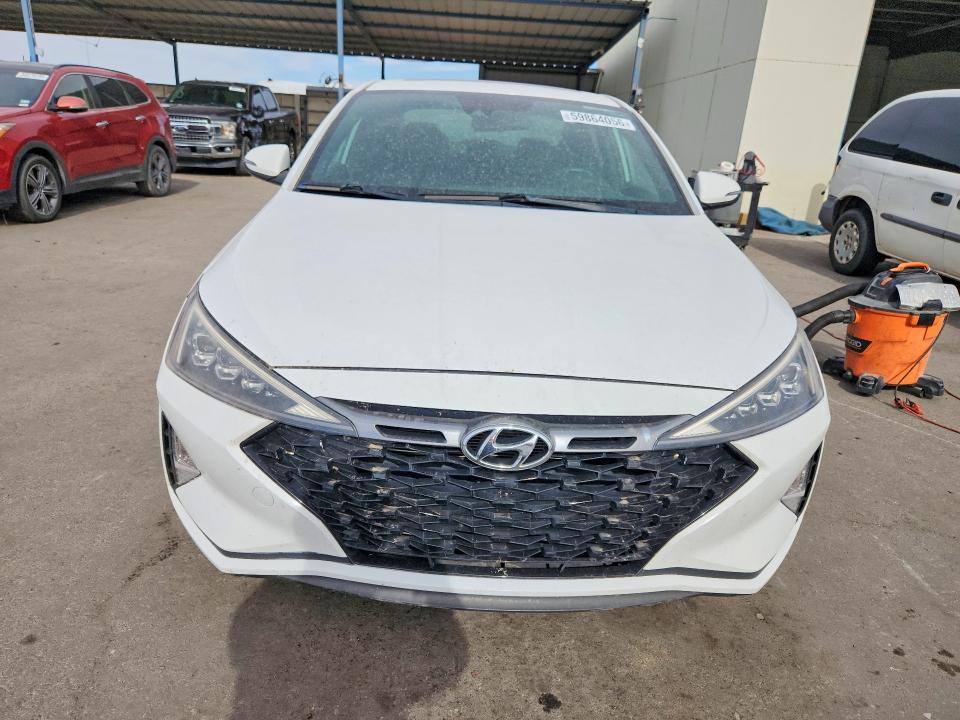 2019 Hyundai Elantra VIN KMHD04LB6KU829006 COPART salvage auction — MECHANICAL, Oh - Certificate Of Title, sold $3,450 on 2026-07-24 (photo 5)