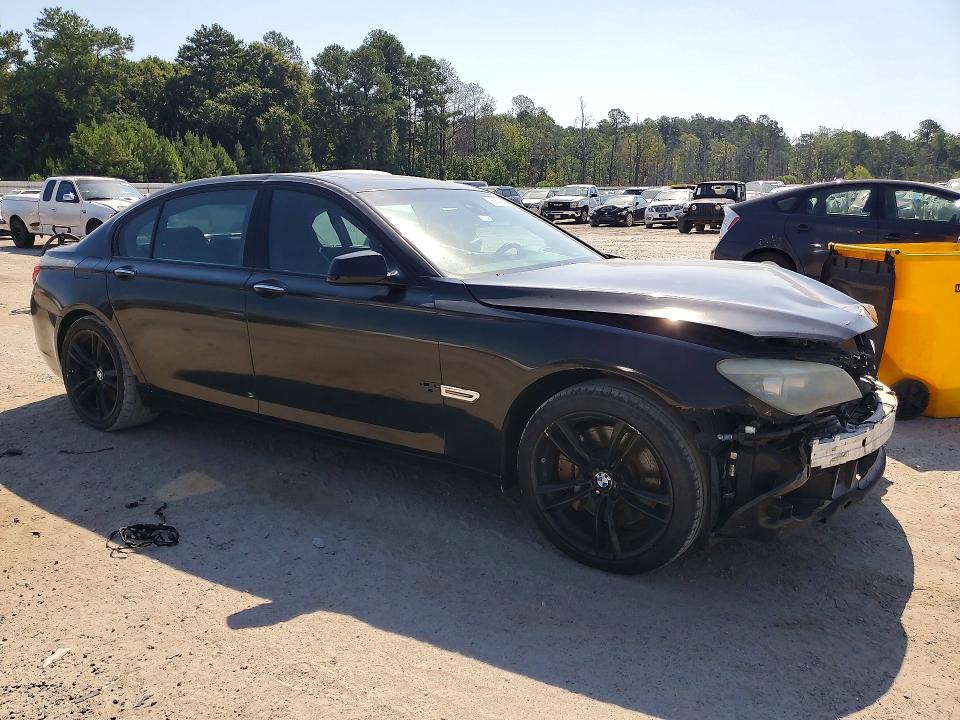 2012 BMW 7er VIN WBAKC8C51CC437396 COPART salvage auction — FRONT END, Sc - Certificate Of Title, sold $1,200 on 2026-07-27 (photo 4)