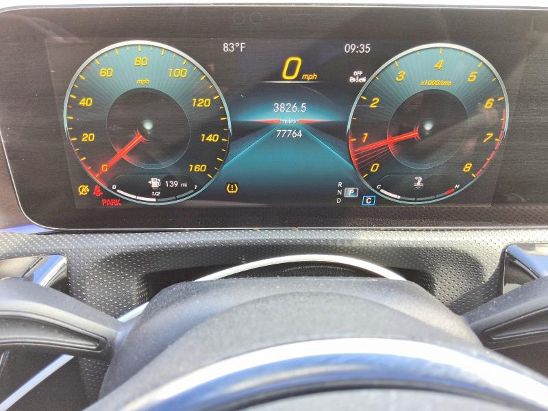 2023 Mercedes-benz Cla-class VIN W1K5J4GB1PN407300 COPART salvage auction — NORMAL WEAR, Ca - Certificate Of Title, sold $900 on 2026-07-30 (photo 9)
