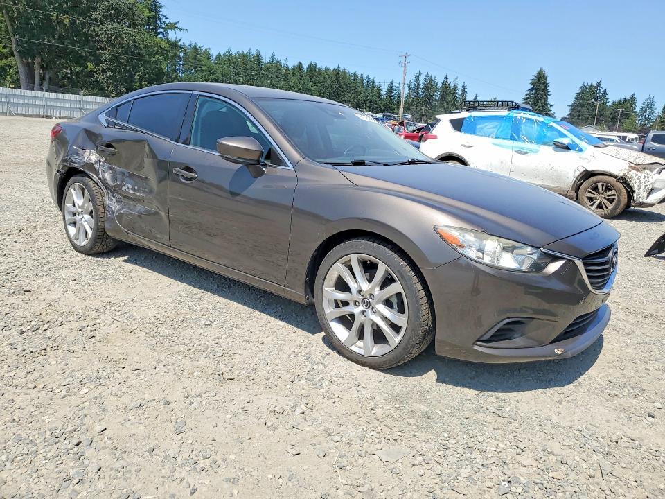 2017 Mazda 6 VIN JM1GL1V50H1141043 COPART salvage auction — SIDE, WA - BILL OF SALE, sold $175 on 2026-07-21 (photo 4)