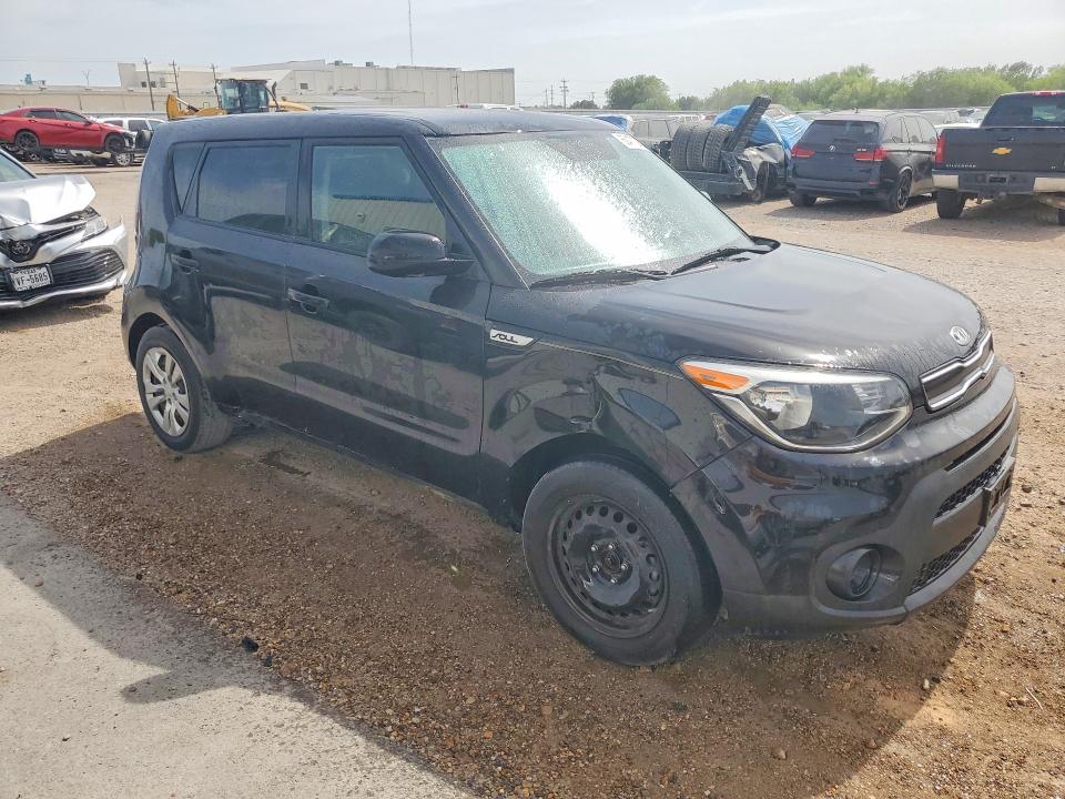 2019 Kia Soul VIN KNDJN2A21K7008359 COPART salvage auction — FRONT END, Tx - Cert Of Title-Rebuilt Salvage, sold $1,900 on 2026-07-21 (photo 4)
