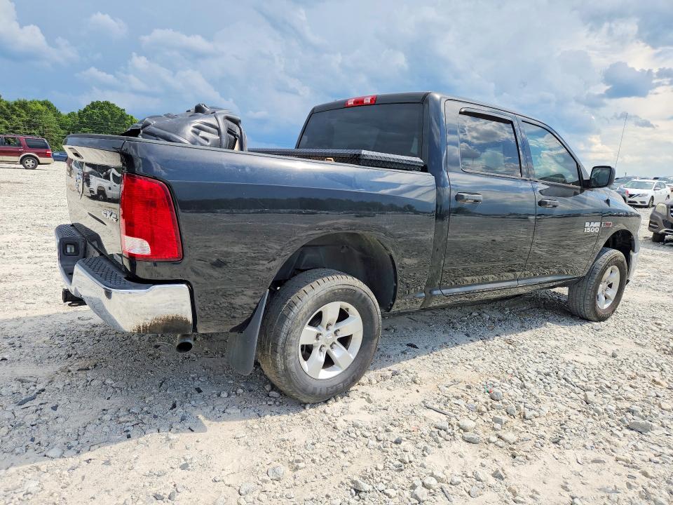 2018 Ram 1500 VIN 1C6RR7KM2JS331388 COPART salvage auction — MINOR DENT/SCRATCHES, NC - CERTIFICATE OF TITLE, sold $3,350 on 2026-07-22 (photo 3)