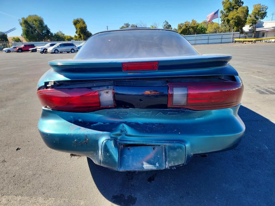 1997 Pontiac Firebird VIN 2G2FS22K3V2203442 COPART salvage auction — REAR END, CA - DIS/DLR/EXP ONLY CLEAN TITLE, sold $50 on 2026-08-31 (photo 6)