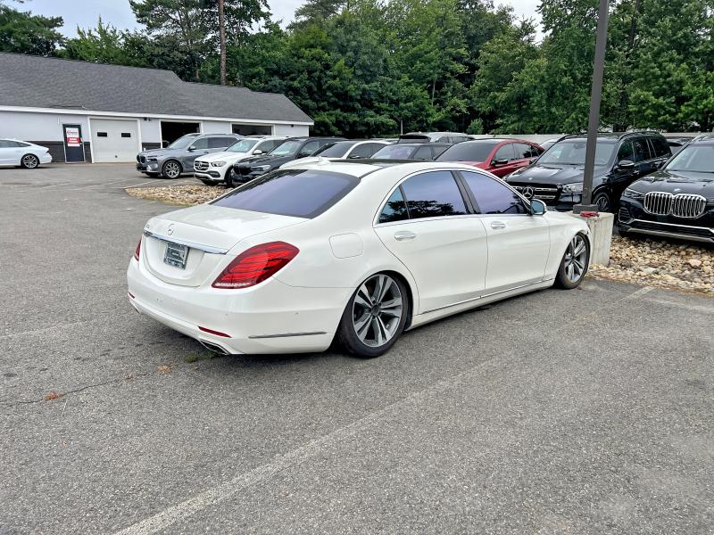 2015 Mercedes-benz S class VIN WDDUG8CB2FA093718 COPART salvage auction — MECHANICAL, Tx - Certificate Of Title (P), sold $7,900 on 2026-07-31 (photo 4)