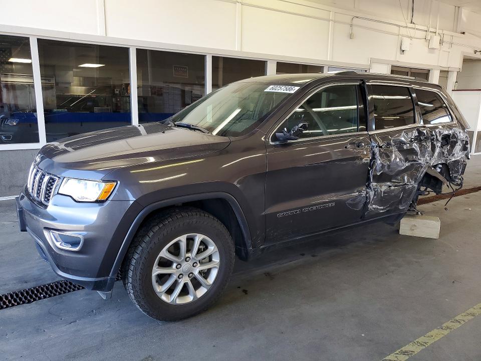 2021 Jeep Grand cherokee VIN 1C4RJFAG8MC780689 COPART salvage auction — REAR END, Salvage Title, sold $4,900 on 2026-07-17 (photo 1)