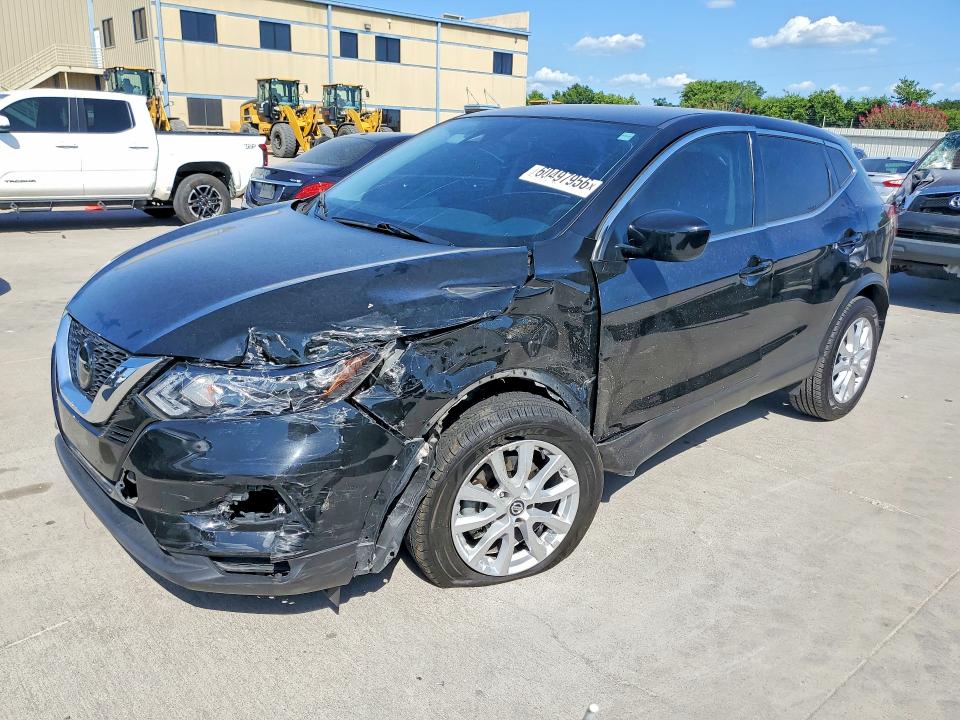 2022 Nissan Rogue VIN JN1BJ1AV1NW581859 COPART salvage auction — FRONT END, TX - SALVAGE VEHICLE TITLE (P), sold $1,950 on 2026-07-16 (photo 1)
