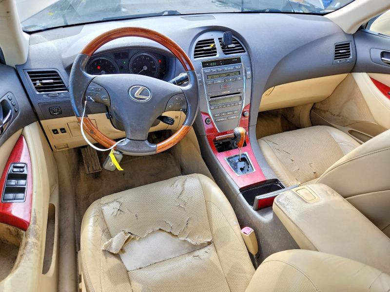2008 Lexus Es 350 VIN JTHBJ46G182173848 COPART salvage auction — SIDE, FL - CERT OF TITLE SLVG REBUILDABLE, sold $775 on 2026-07-14 (photo 8)