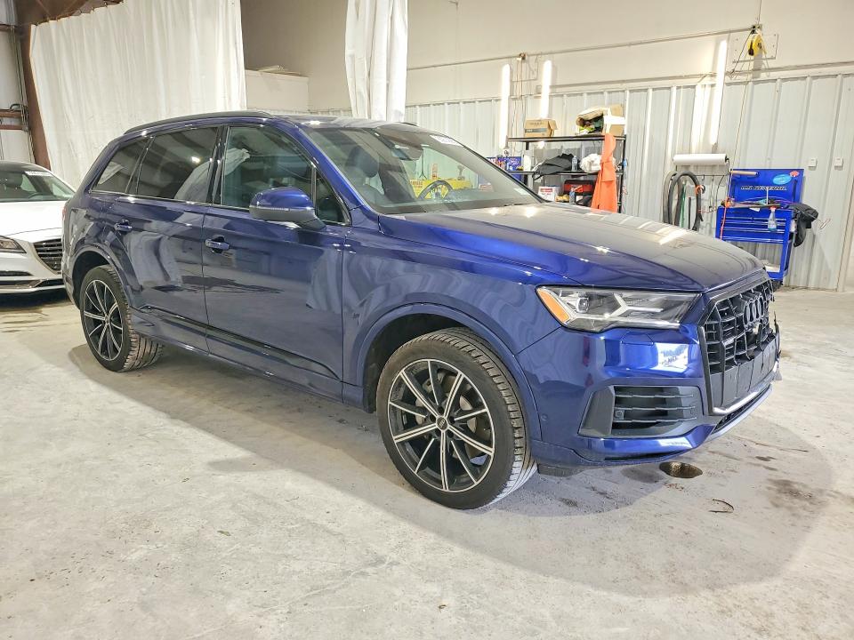 2021 Audi Q7 VIN WA1LXAF70MD012452 COPART salvage auction — FRONT END, Ny - Mv-907A Salvage Certificate, sold $14,000 on 2026-07-27 (photo 4)
