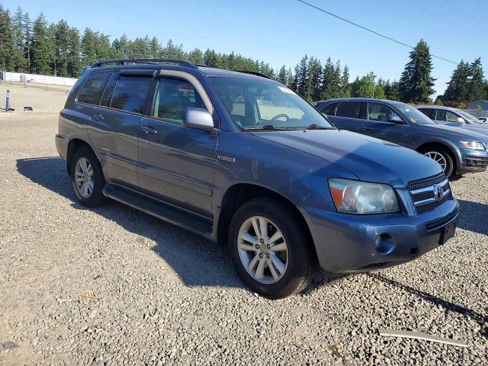 2006 Toyota Highlander hybrid VIN JTEDW21A160014335 COPART salvage auction — FRONT END, WA - BILL OF SALE, sold $575 on 2026-07-10 (photo 4)