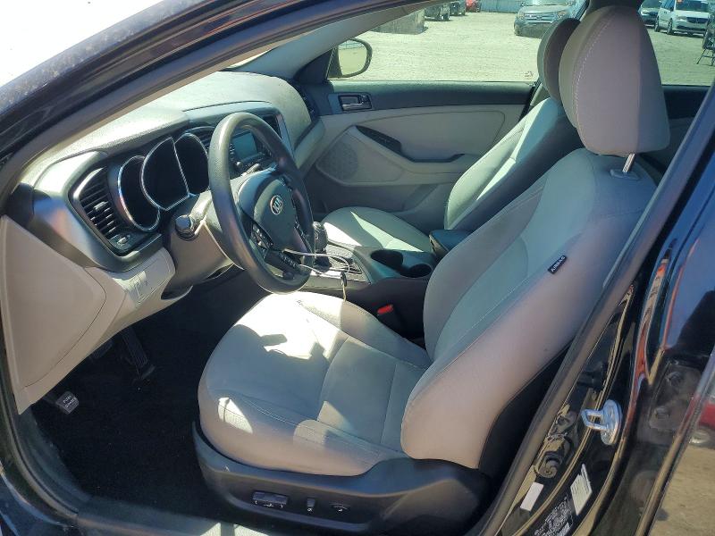 2013 Kia Optima VIN 5XXGM4A77DG230581 COPART salvage auction — FRONT END, Ca - Salvage Certificate, sold $550 on 2026-07-24 (photo 7)