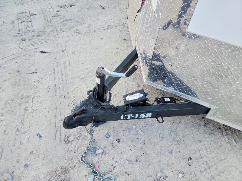 2026 Quality cargo 14' enclos VIN 50ZBE1427TN070155 COPART salvage auction — FRONT END, FL - CERT OF TITLE SLVG REBUILDABLE, sold $450 on 2026-07-16 (photo 8)