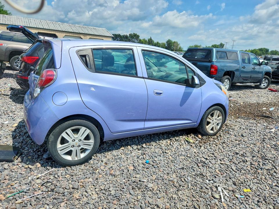 2014 Chevrolet Spark VIN KL8CD6S92EC590331 COPART salvage auction — MECHANICAL, Il - Certificate Of Title, sold $175 on 2026-07-13 (photo 3)