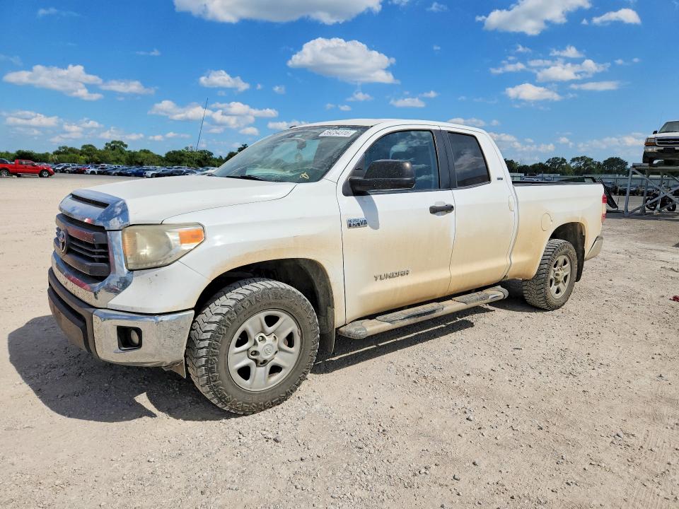 2014 Toyota Tundra VIN 5TFUW5F18EX356093 COPART salvage auction — REAR END, Ks - Cert Of Title-Salvage, sold $175 on 2026-07-29 (photo 1)