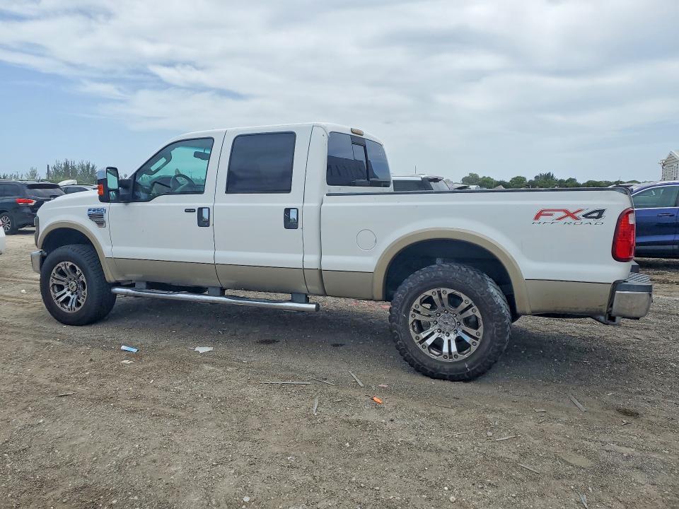 2008 Ford F-250 super duty VIN 1FTSW21R08EC64561 COPART salvage auction — DAMAGE HISTORY, FL - CERT OF TITLE-REBUILT (P), sold $1,850 on 2026-07-29 (photo 2)