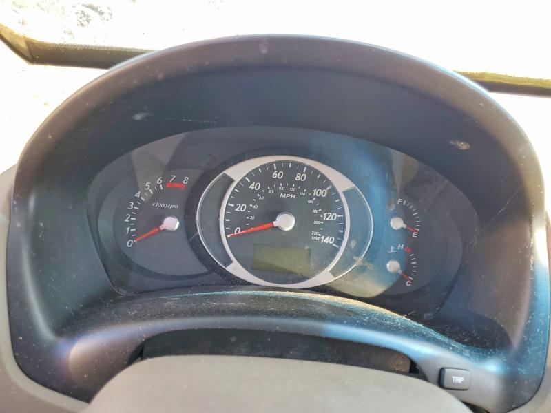 2008 Hyundai Tucson VIN KM8JN72D48U810858 COPART salvage auction — REAR END, WA - VEHICLE CERT OF OWNERSHIP-TITL, sold $300 on 2026-07-27 (photo 9)