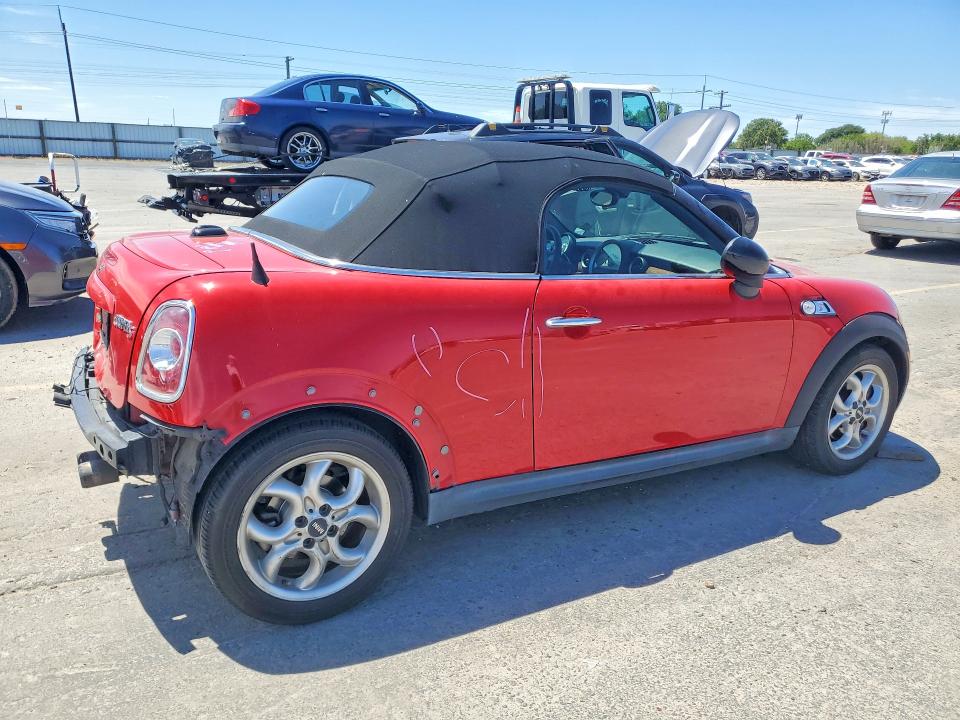 2012 Mini VIN WMWSY3C59CT144253 COPART salvage auction — REAR END, ID - SALVAGE CERTIFICATE OF TITLE, sold $1,550 on 2026-08-13 (photo 3)