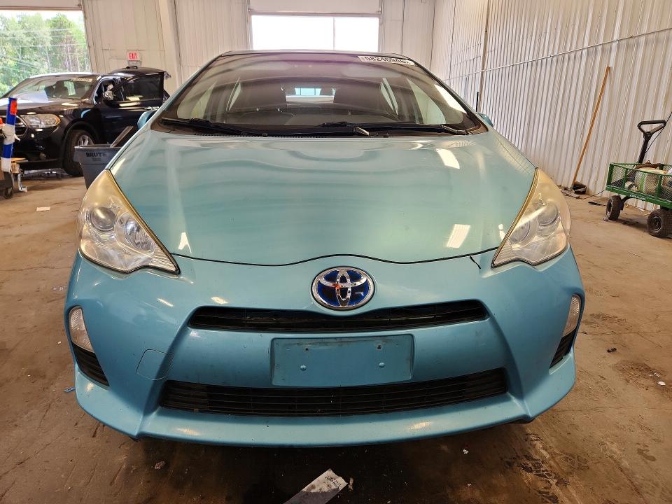 2012 Toyota Prius VIN JTDKDTB36C1019575 COPART salvage auction — REAR END, Mn - Cert Of Title-Salvage, sold $575 on 2026-07-23 (photo 5)