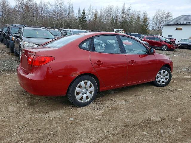 2009 Hyundai Elantra VIN KMHDU45D39U736831 COPART salvage auction — FRONT END, ON - PERMIT SALVAGE, sold $100 on 2026-07-14 (photo 3)