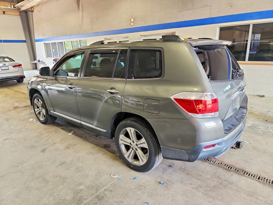 2011 Toyota Highlander VIN 5TDYK3EH6BS049362 COPART salvage auction — FRONT END, Va - Cert Of Title - Salvage, sold $300 on 2026-07-24 (photo 2)