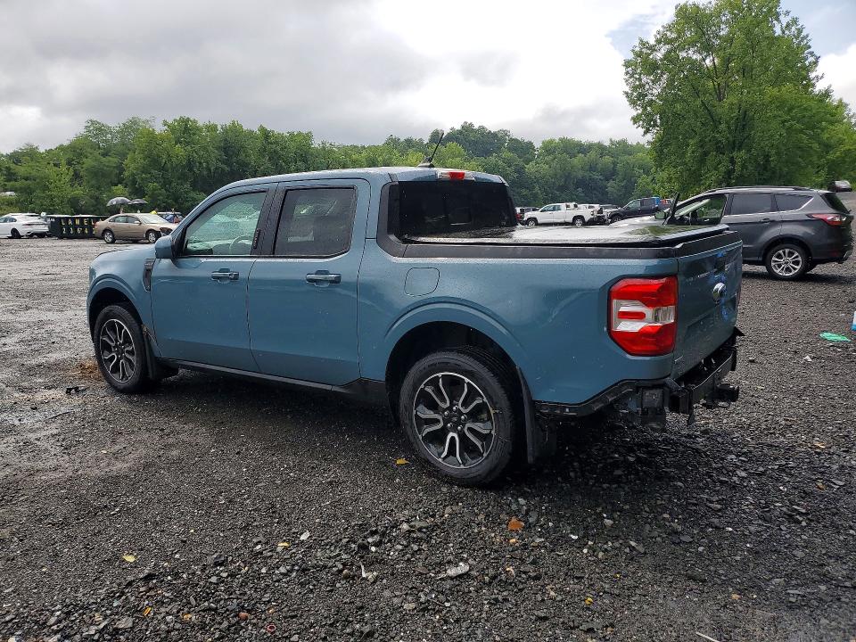 2022 Ford Maverick VIN 3FTTW8E32NRA80261 COPART salvage auction — FRONT END, Ny - Mv-907A Salvage Certificate, sold $9,200 on 2026-08-27 (photo 2)