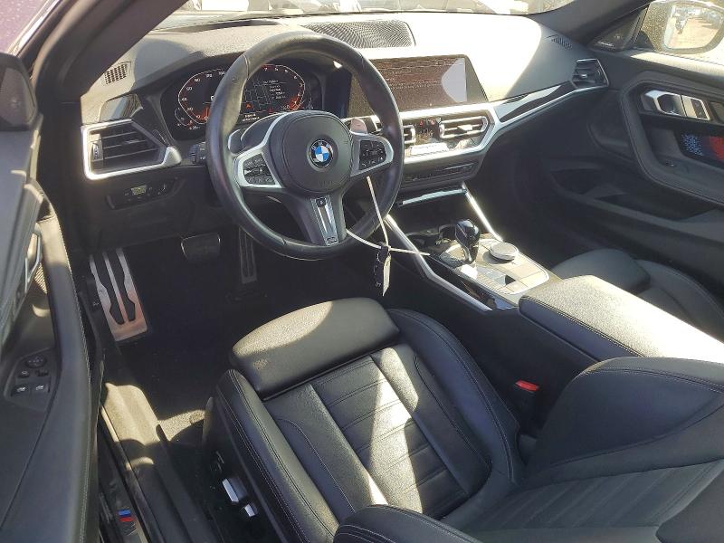 2022 BMW M2 VIN 3MW53CM02N8C61584 COPART salvage auction — MINOR DENT/SCRATCHES, Ca - Salvage Certificate, sold $25,000 on 2026-08-21 (photo 8)