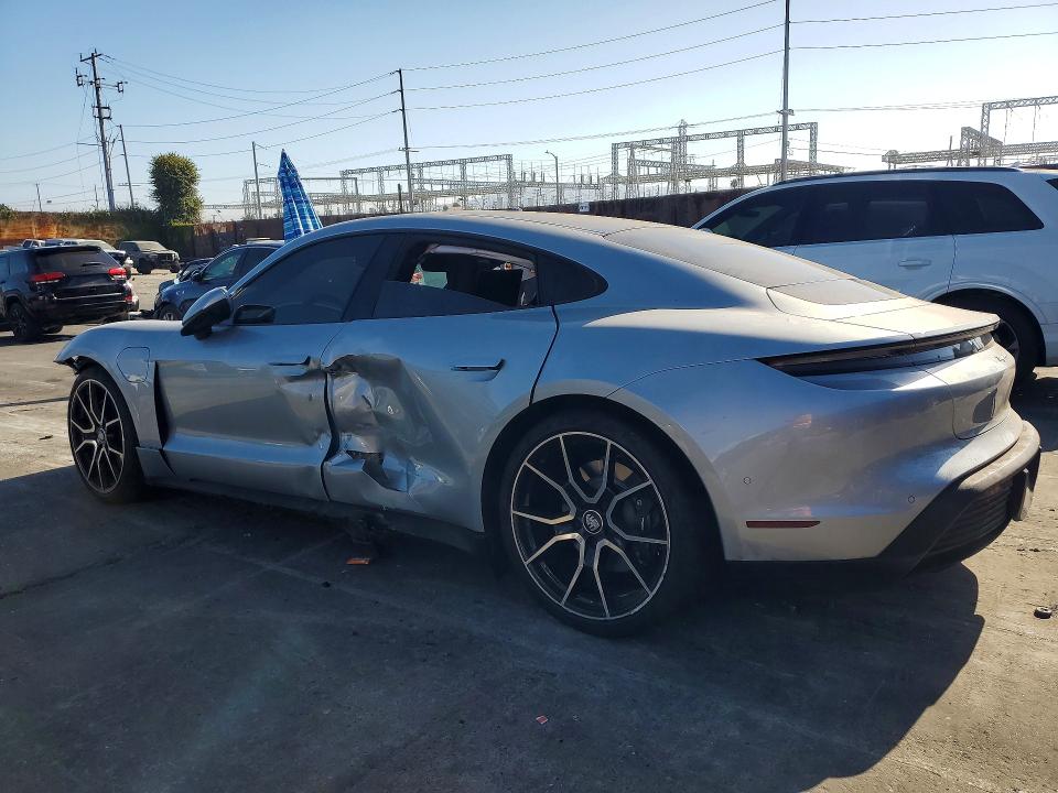 2024 Porsche Taycan VIN WP0AA2Y19RSA12727 COPART salvage auction — FRONT END, CA - SALVAGE CERTIFICATE, sold $15,600 on 2026-09-18 (photo 2)