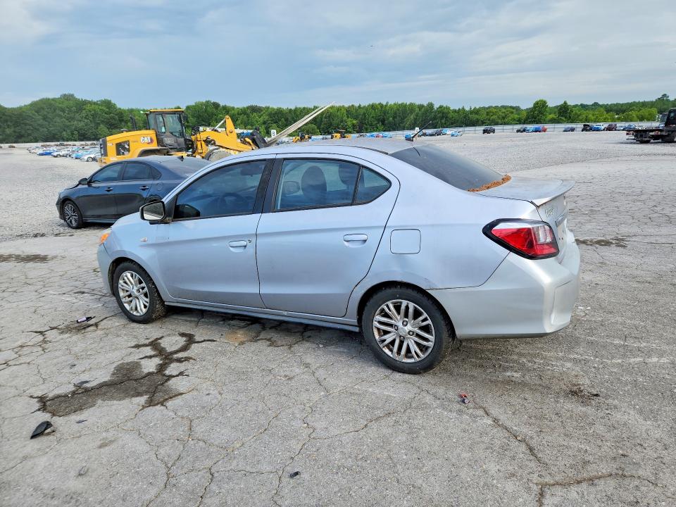 2021 Mitsubishi Mirage VIN ML32FUFJ4MHF03025 COPART salvage auction — REAR END, Tn - Salvage Certificate, sold $175 on 2026-07-21 (photo 2)