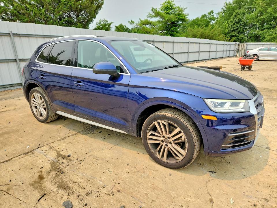 2018 Audi Q5 VIN WA1BNAFY4J2008194 COPART salvage auction — MINOR DENT/SCRATCHES, Nj - Cert Of Title-Salvage, sold $7,500 on 2026-07-20 (photo 4)