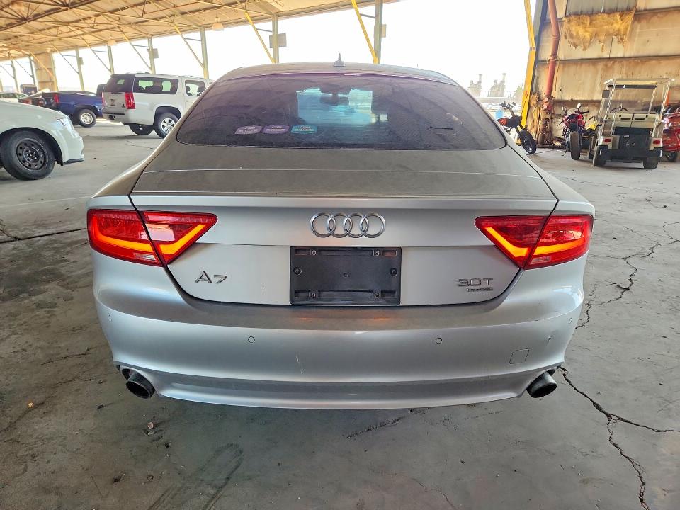 2012 Audi A7 VIN WAUSGAFCXCN001527 COPART salvage auction — NORMAL WEAR, Az - Certificate Of Title, sold $1,850 on 2026-07-27 (photo 6)