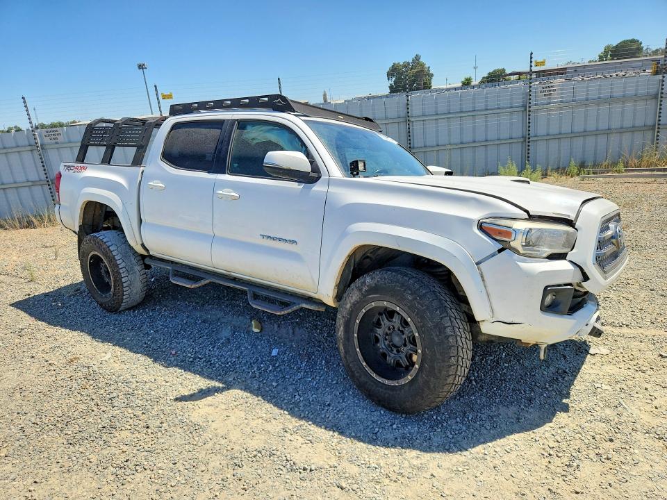 2017 Toyota Tacoma VIN 5TFCZ5ANXHX082784 COPART salvage auction — FRONT END, Ca - Salvage Certificate, sold $1,750 on 2026-07-30 (photo 4)