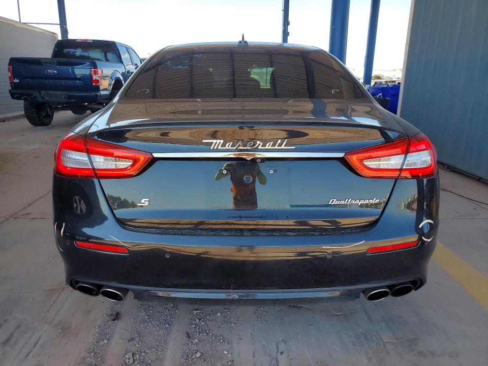 2018 Maserati Quattroporte VIN ZAM56YPL1J1259865 COPART salvage auction — SIDE, AZ - CERT OF TITLE - SALVAGE, sold $7,800 on 2026-08-04 (photo 6)