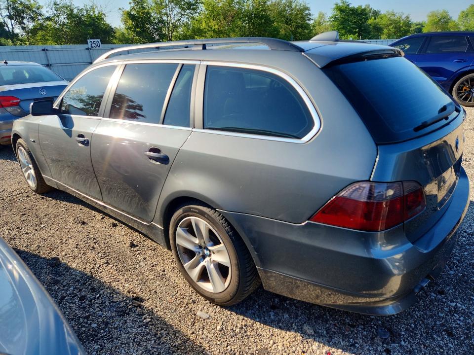 2006 BMW 5er VIN WBANN73556CN02983 COPART salvage auction — FRONT END, Il - Salvage Certificate, sold $675 on 2026-07-21 (photo 2)