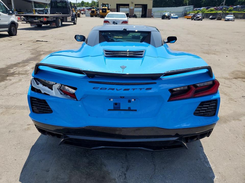 2023 Chevrolet Corvette VIN 1G1YC3D47P5120618 COPART salvage auction — REAR END, NY - MV-907A SALVAGE CERTIFICATE, sold $39,500 on 2026-07-28 (photo 6)