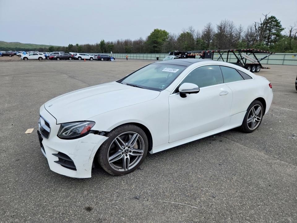 2020 Mercedes-benz E-klasse VIN WDD1J6JB3LF126185 COPART salvage auction — SIDE, NY - MV-907A SALVAGE CERTIFICATE, sold $14,700 on 2026-08-19 (photo 1)