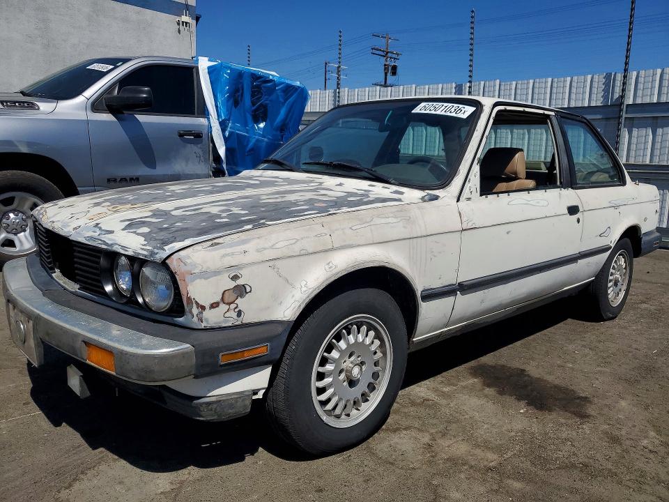 1987 BMW 3 series VIN WBAAB5409H9807112 COPART salvage auction — STRIPPED, Al - Dis/Dlr/Exp Only Clean Title (P), sold $1,600 on 2026-07-27 (photo 1)