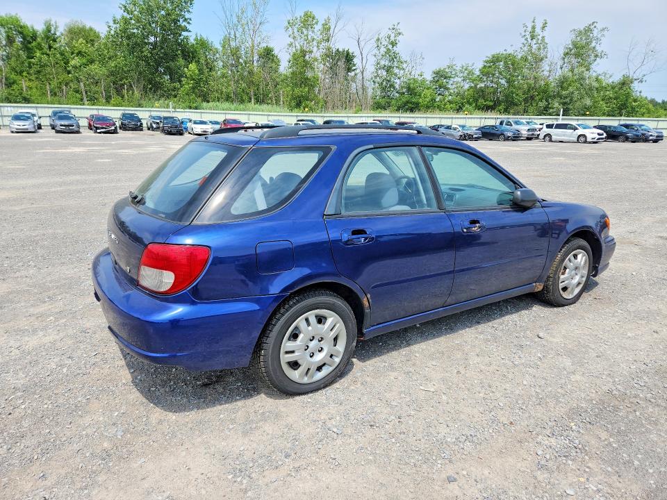2003 Subaru Impreza VIN JF1GG65503H805896 COPART salvage auction — NORMAL WEAR, Ny - Certificate Of Title, sold $375 on 2026-07-27 (photo 3)