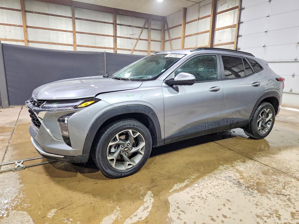 2025 Chevrolet Trax VIN KL77LHEP7SC172244 COPART salvage auction — FRONT END, Oh - Certificate Of Title (P), sold $5,200 on 2026-07-20 (photo 1)