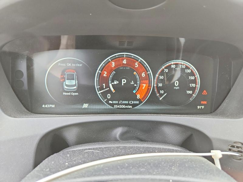2017 Jaguar F-pace VIN SADCM2BV2HA893840 COPART salvage auction — REAR END, Ny - Mv-907A Salvage Certificate, sold $3,650 on 2026-07-27 (photo 9)