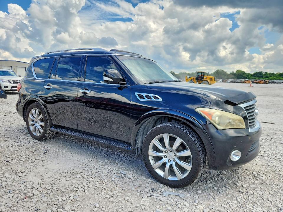 2012 Infiniti Qx56 VIN JN8AZ2NE3C9022718 COPART salvage auction — MINOR DENT/SCRATCHES, IL - CERTIFICATE OF TITLE, sold $1,200 on 2026-07-23 (photo 4)