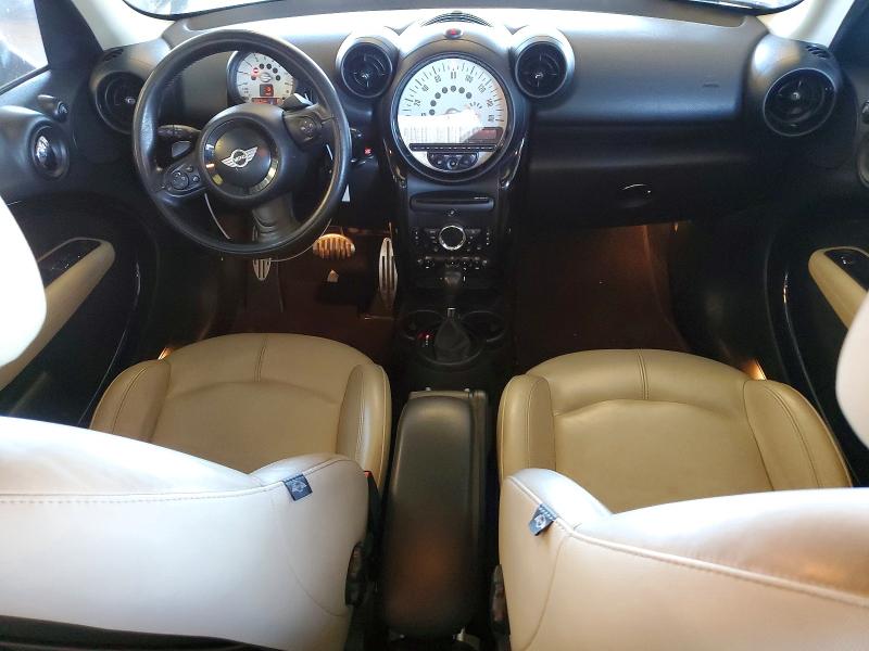 2014 Mini Cooper VIN WMWZC3C55EWP25330 COPART salvage auction — REAR END, Ca - Salvage Certificate, sold $650 on 2026-08-06 (photo 8)