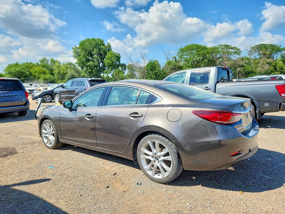 2016 Mazda 6 VIN JM1GJ1V50G1484293 COPART salvage auction — MECHANICAL, Ia - Certificate Of Title, sold $1,300 on 2026-07-24 (photo 2)