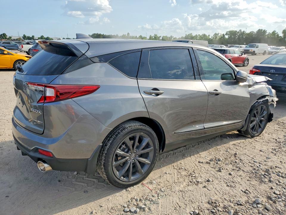 2025 Acura Rdx VIN 5J8TC2H63SL021257 COPART salvage auction — FRONT END, TX - SALVAGE VEHICLE TITLE, sold $7,500 on 2026-08-25 (photo 3)