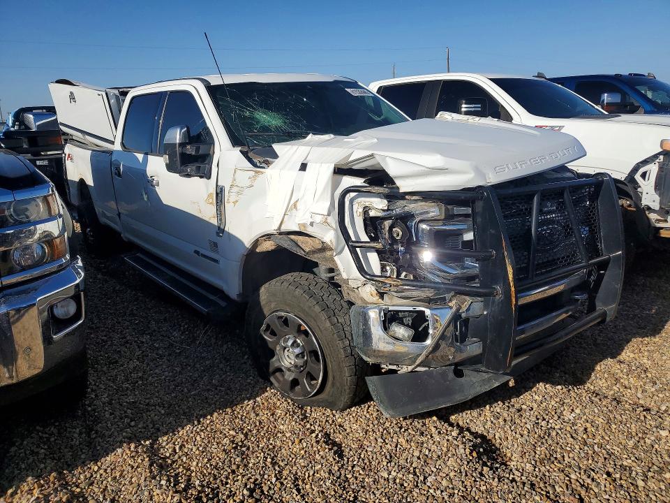 2022 Ford F-250 super duty VIN 1FT7W2BT6NEE17181 COPART salvage auction — FRONT END, TX - CERTIFICATE OF TITLE, sold $8,700 on 2026-07-28 (photo 4)