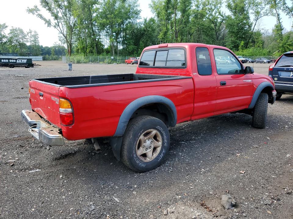 2001 Toyota Tacoma VIN 5TEWM72N11Z847661 COPART salvage auction — MECHANICAL, Ct - Certificate Of Title, sold $1,600 on 2026-07-31 (photo 3)