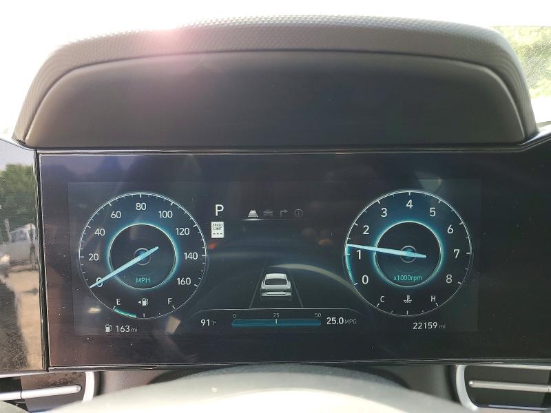 2025 Hyundai Elantra VIN KMHLP4DG4SU027071 COPART salvage auction — FRONT END, CT - CERTIFICATE OF TITLE, sold $10,300 on 2026-07-22 (photo 9)