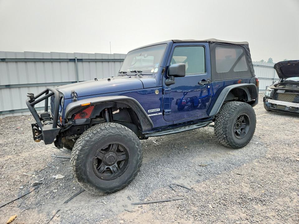 2013 Jeep Wrangler / VIN 1C4AJWAG6DL516626 COPART salvage auction — MINOR DENT/SCRATCHES, Va - Certificate Of Title, sold $1,550 on 2026-07-29 (photo 1)