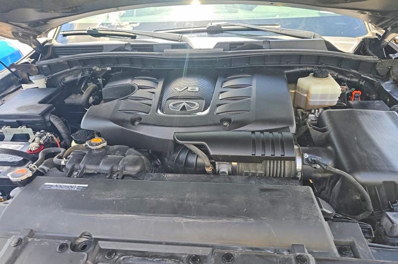 2021 Infiniti VIN JN8AZ2AF3M9720407 COPART salvage auction — NORMAL WEAR, TX - CERTIFICATE OF TITLE (P), sold $11,800 on 2026-07-30 (photo 7)